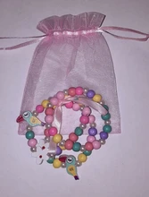 Suéter con dibujos de flores y animales para niños, pulsera infantil, regalo, 3 uds., cp2650