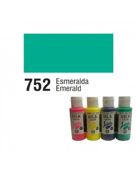 

SILK COLOR BASIC EMERALD COLOR POT 60 ML WITH CAP HINGE BRAND VALLEJO