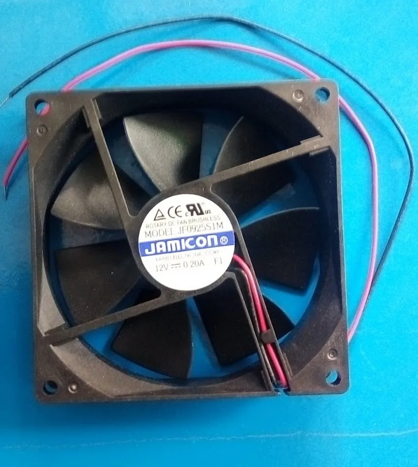 Вентилятор 12V 92x92x25mm 2pin SUNON KD1209PTS1 JAMICON JF0925S1M для сварочного аппарата fan for welding machine |