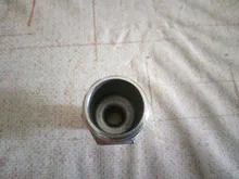Adapter Coupler Thread Gas-Connector Hex-Nipple-Fitting Water-Oil Stainless-Steel BSPT