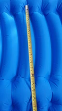 Zomake-esponja a presión con el pie para acampar al aire libre, colchoneta para dormir al aire libre, para senderismo, 200x66cm