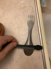 Titanium Spoon Tableware Fork Ultralight Tito Outdoor Camping Picnic Pure