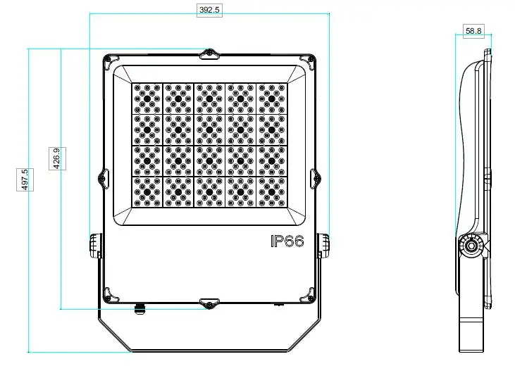200W 240W led flood light