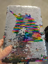 Cuaderno creativo colorido con lentejuelas, diario secreto con cerradura Reversible, diario privado, diario de viaje mágico, regalo