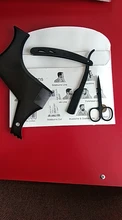 Kit de aseo de barba para hombre, juego de Peine de afeitar, tijeras para moldear el bigote, afeitadora de seguridad, herramienta de cuidado de estilismo