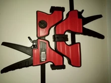 Duratec-abrazadera F de alta resistencia para trabajo en madera, agarre rápido, barra de estilo F, abrazaderas para carpintería de 4, 6, 12 pulgadas