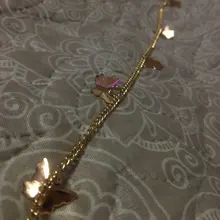 Modyle-collar con colgante de mariposa para mujer, joyería con diamantes de imitación brillantes, llamativo, gargantilla de cristal, para regalo