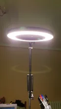 Plegable 5/8X iluminado lupa USB 3 colores LED lupa soldadura para la soldadura de hierro de reparación/lámpara de mesa/cuidado de la piel belleza herramienta