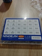 Ninejin-Juego de tornillos de cabeza hexagonal, 880 uds, M2, M3, M4, M5, acero inoxidable, hexagonal, cabezal redondo plano, surtido de Kit de tornillos