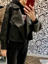 2021 nuevos estilos de primavera de las mujeres chaqueta de abrigo de piel de oveja genuina de cuero de la motocicleta chaqueta dama chaqueta Casual Otoño de S7547