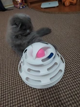Ball Cat-Toys Play Cat Intelligence Tower-Tracks-Disc Training Amusement-Plate