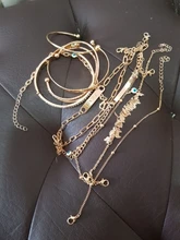 Tocona-pulsera Bohemia con borla de oro para mujer, concha de verano, piedra de cristal transparente, piña, corazón geométrico, joyería