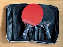 KOKUTAKU-raqueta de ping pong ITTF profesional, 4/5/6 estrellas, raqueta de tenis de mesa de carbono, conjunto de remo de murciélago, granos en Goma con bolsa