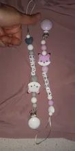 Teething-Clip Pacifier Dummy Baby Nipple-Leash Silicone Toddler Infant Food Name Plastic