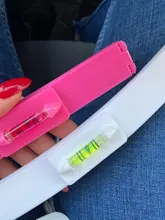 2 unids/set nuevas mujeres de pelo de herramienta de corte Clipper peine guía para el cabello lindo Bang nivel regla recta accesorios para el cabello