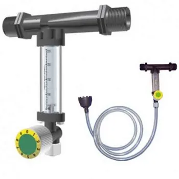 

Fertilizer injector 25Ø 2mm with wrench and flowmeter Venturi