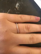 LEKANI-Anillo de Plata de Ley 925 con diseño de arcoíris para mujeres y niñas, joyería fina, para bodas