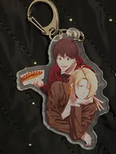 Acrylic Keychain Phone-Charm-Pendant-Keyring Lynx Gift Banana Fish-Ash Anime Eiji Japan