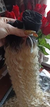 Anjo Plus RYLAI-extensiones de pelo rizado mechones, pelo sintético, 300g, para cabeza completa, 26-30 pulgadas, negro, marrón, degradado