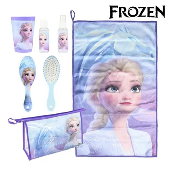 

School Toilet Bag Frozen (6 pcs) Blue Lilac