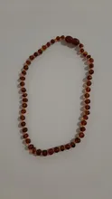 Collar de dentición hecho de ámbar báltico para el bebé - Simple de Paquetes - 3 Sizes - 10 Colors