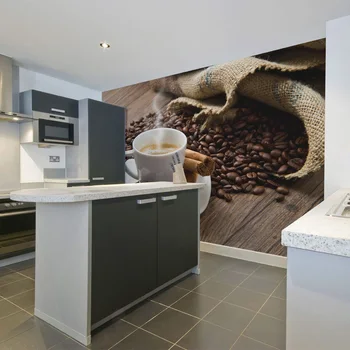 

Wall mural-Star anise coffee - 350x270 cm