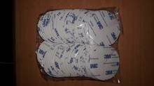 Cinta de espuma adhesiva de doble cara superfuerte 3M, soporte de fijación de montaje de puntos autoadhesivos, cinta adhesiva de montaje de dos lados, 10-100 Uds.