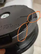 Cepillo para segadora Universal M10 de nailon y aluminio, carrete para segadora de césped, cortador de 2 líneas, cabezal de corte, hilo, sierra, cepillo para segadora