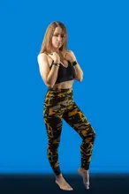 Sexy Legging Push-Up-Pants Print Elastic Fitness High-Waist Summer Fashion Women Styles