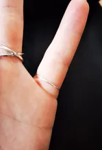 Love-Letter-Ring Minimalist-Accessories Gift Fine-Jewelry 925-Sterling-Silver Fashion