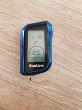 Funda de llavero NFLH A93 TPUKeyCase para Starline A93 A63 A39 A36 A96 A66, cubierta de llavero ECO bidireccional, sistema de alarma para coche, mando a distancia LCD