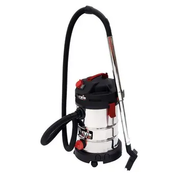 

Cevik CE PRO30 X T electronic industrial vacuum cleaner, 1.400 W, 30 W, stainless steel container, with accessories, telecomand