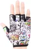 MOREOK Sponge Foam Pad Breathable Lycra Finger-less Kids Bike Gloves Cycling Gloves Children Balance Bicycle Gloves for 3-10 Age 4