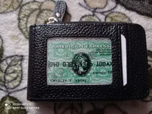 FONMOR-cartera para hombre y mujer, billetera para tarjetas de identificación y de crédito