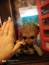 Aquarium-Ornament Bonsai Cave-Stone-Decoration Plant Fish-Tank Garden Tree-Man Cute PVC