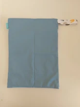 HappyFlute-bolsas para pañales de bebé, doble cremallera, bolsa húmeda/seca, mochila para pañales de tela húmeda impermeable, cubierta reutilizable para pañales, bolsa de neopreno