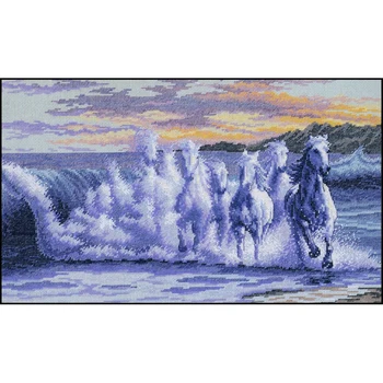 

Set for embroidery stitch dimensions wave 41x25 cm (35026)