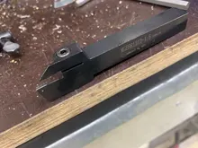 MGEHR1010 MGEHR1212 MGEHR1616 MGEHR2020 MGEHR2525, soporte de herramienta de ranurado externo, hoja de carburo, 10 Uds.