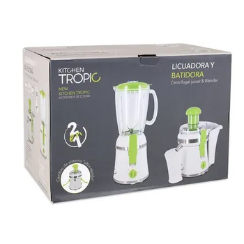 

Hand Mixer blender 2 in 1 Kitchen Tropic MKT92230 300W White Green