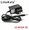 Alta calidad 12.6 V 1a cargador de batería de litio del polímero, 12.6 V Adaptadores de corriente cargador 12.6v1a, lleno de luces cambian ► Foto 3/3