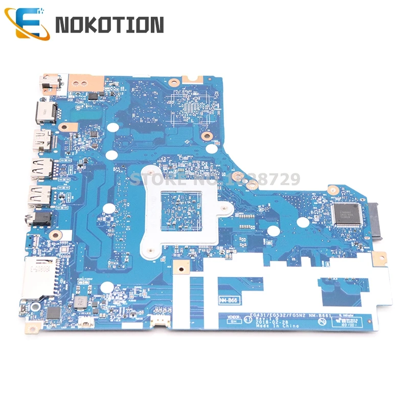 Finest  NOKOTION For Lenovo IdeaPad 330-14 330-14IGM 14 inch laptop motherboard EG431 EG532 FG5N2 NM-B661 5
