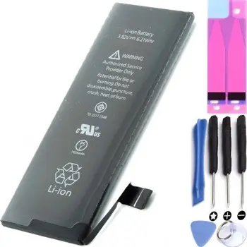 

Battery for Apple iPhone SE, 5SE, 3.82V 1620mAh - Original Capacity - Zero Cycle