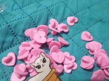 50pcs de goma / metal Pin Backs corazón broche de hebilla botón broches collar de bricolaje hebilla accesorios para la mujer que hace resultados joyería