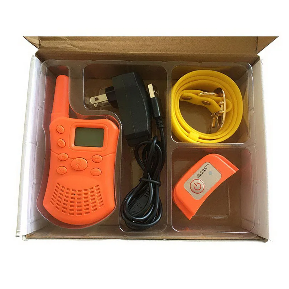 Intelligent Dog Training Collar Device KPHRTEK Walkie talkie Vibration Function Training Collar 100g2280
