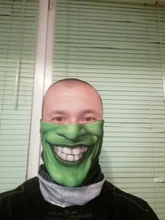 Diadema mágica sin costuras 3D para cara de payaso, Cráneo fantasma, cubierta de polaina para el cuello, Bandana de Halloween, protección UV, bufanda para motorista