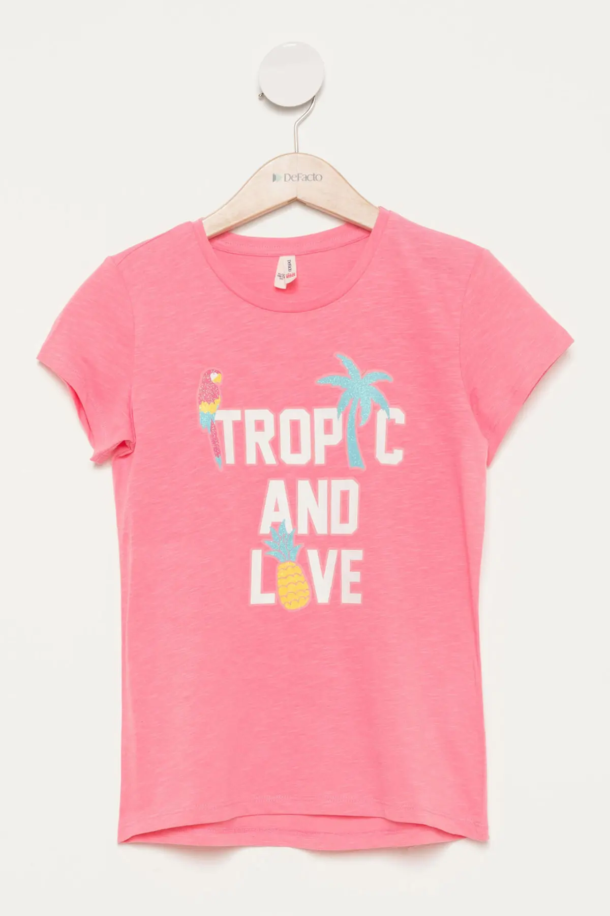 Ropa Básica Niño Cuello Redondo Camiseta DeFacto Para Niños