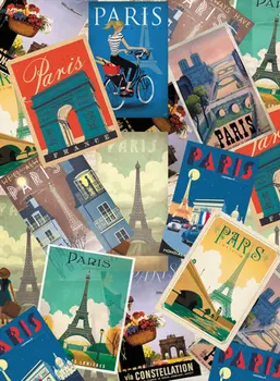 

Rice paper for Decoupage "" craft Premier "", A3, 25 g/m, "My Paris" cpd0552
