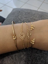 Tocona-Conjunto de pulsera con cuenta de piedra Natural Bohemia para mujer, brazaletes de oro de lujo, accesorios de joyería hindú gótica para mujer