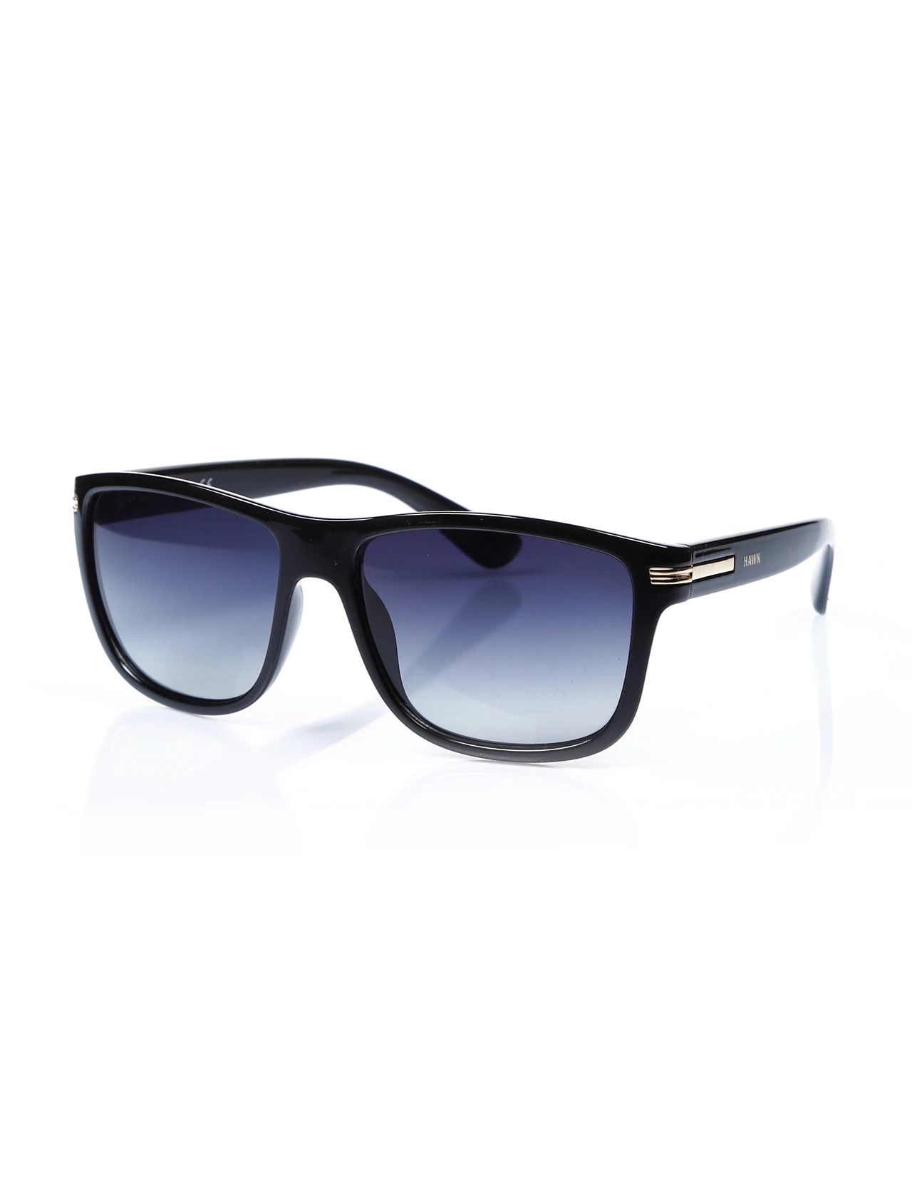 

Men's sunglasses hw 1790 01 bone black organic square square 55-16-141 hawk