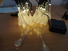 String-Lights Bulb Light-Lawn Solar-Lamp-Decoration Garden Outdoor Waterproof Christmas